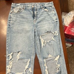 American Eagle wide leg jeans
